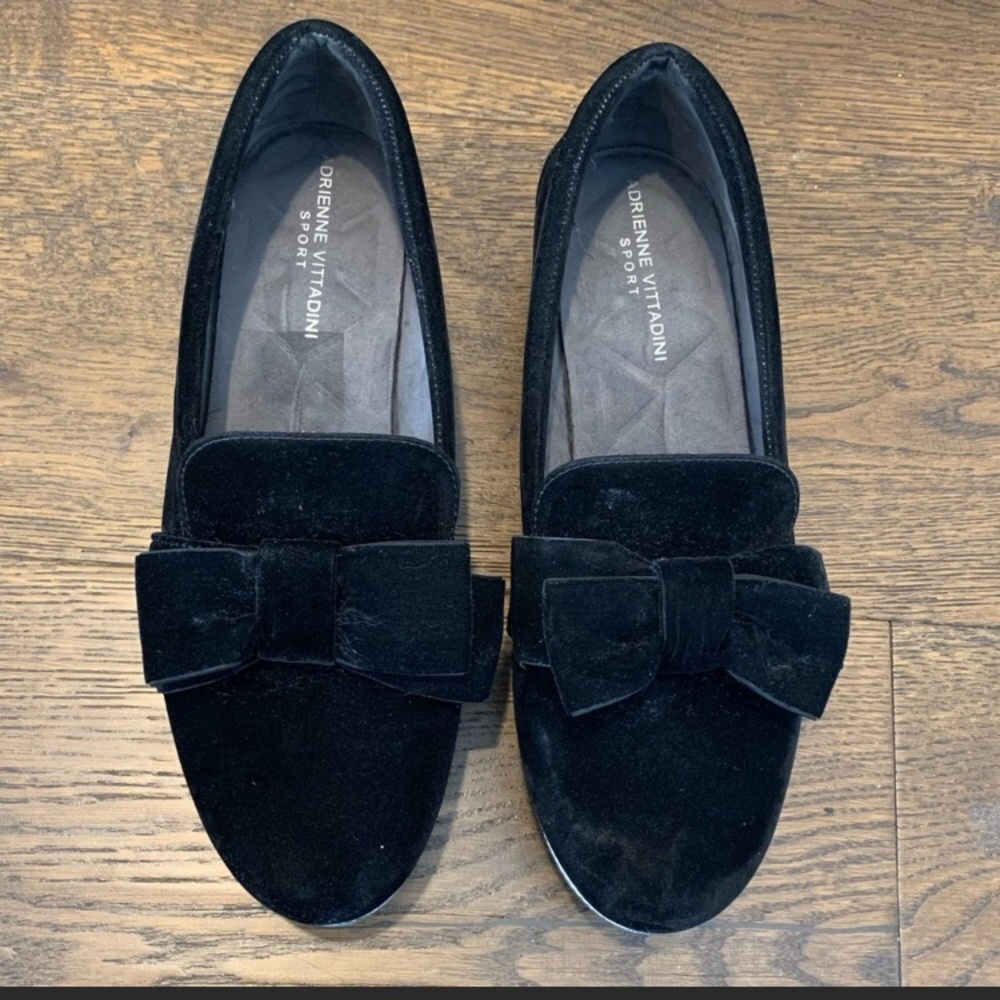 Adrienne Vittadini Suede Sneaker